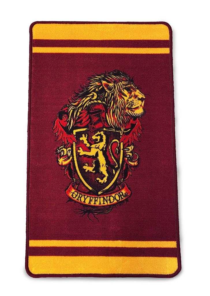 Gryffindor Lion Harry Potter Burgundy and Gold 75 x 130 indoor mat