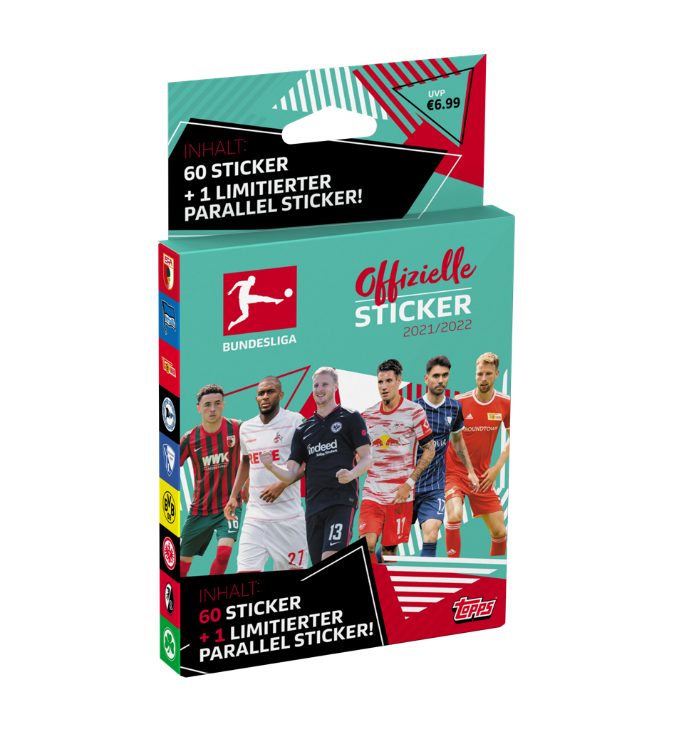 Bundesliga Sticker 2021/2022 - Eco-Blisterpack