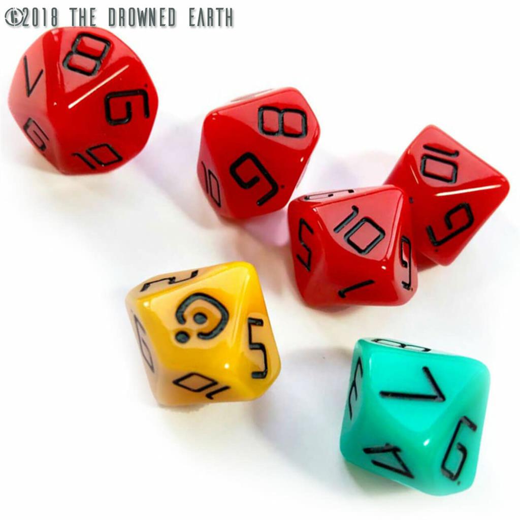 The Drowned Earth: Official Dice - EN