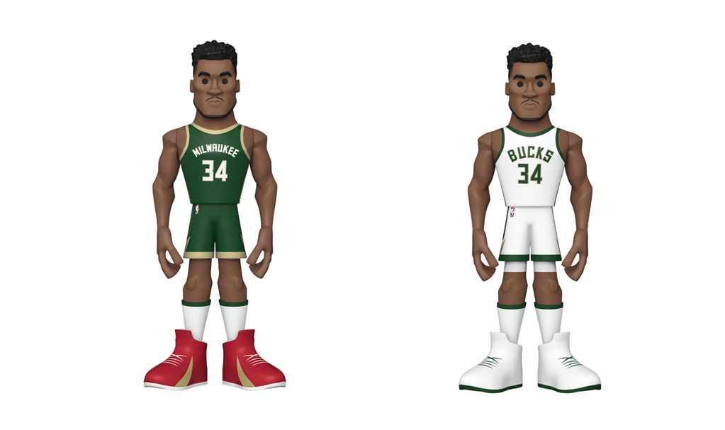 Funko Gold 5" NBA Bucks - Giannis w/Chase Assortment (5+1 chase figure)