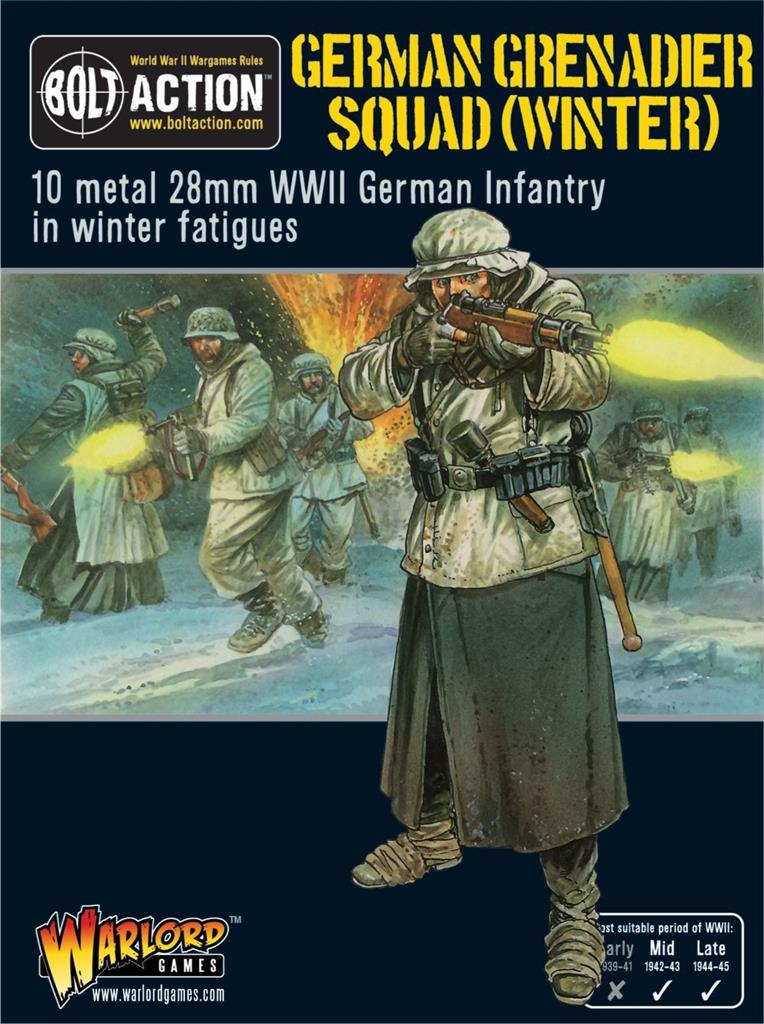 Bolt Action - German Grenadiers in Winter Clothing - EN