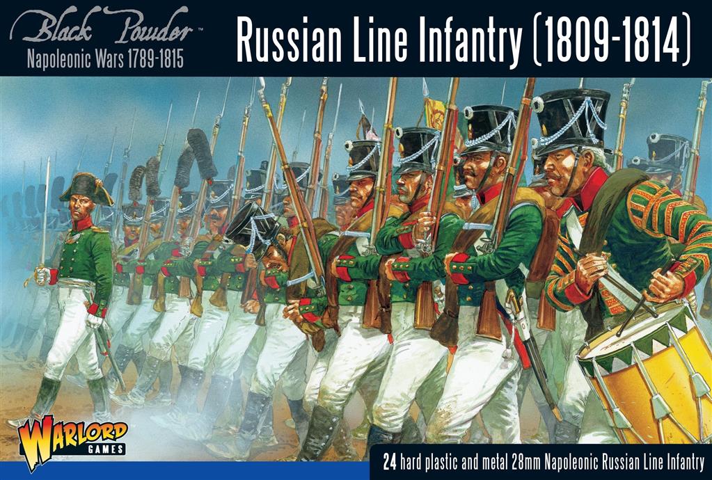 Black Powder - Russian Line Infantry 1809-1814 - EN