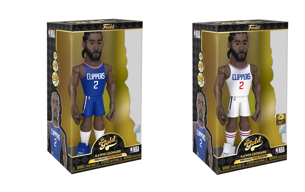 Funko Gold 12" NBA Clippers - Kawhi Leonard Assortment (2)