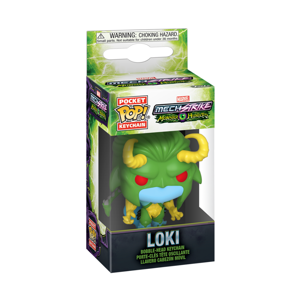 Funko POP! Keychain: Marvel: Monster Hunters - Loki