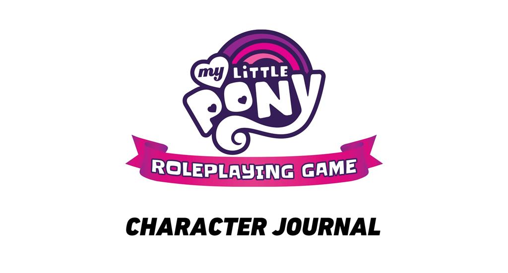 My Little Pony RPG Character Journal - EN