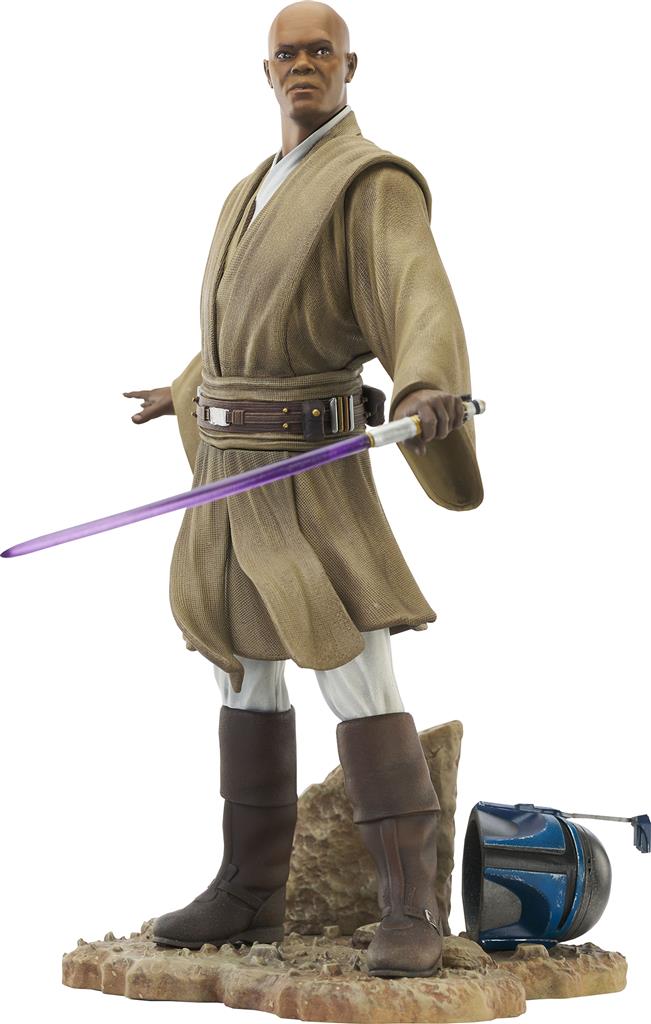 Gentle Giant - Star Wars Premier Collection Aotc Mace Windu Statue