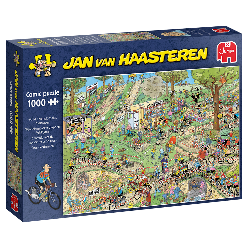 Jan van Haasteren – Cross-Radrennen (1000 Teile)