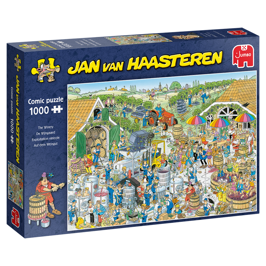 Jan van Haasteren – Auf dem Weingut (1000 Teile)
