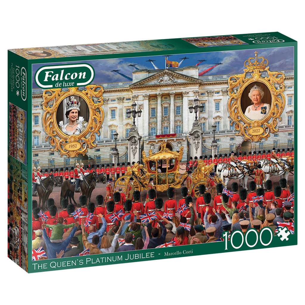 Falcon – The Queen's Platinum Jubilee (1000 Teile)