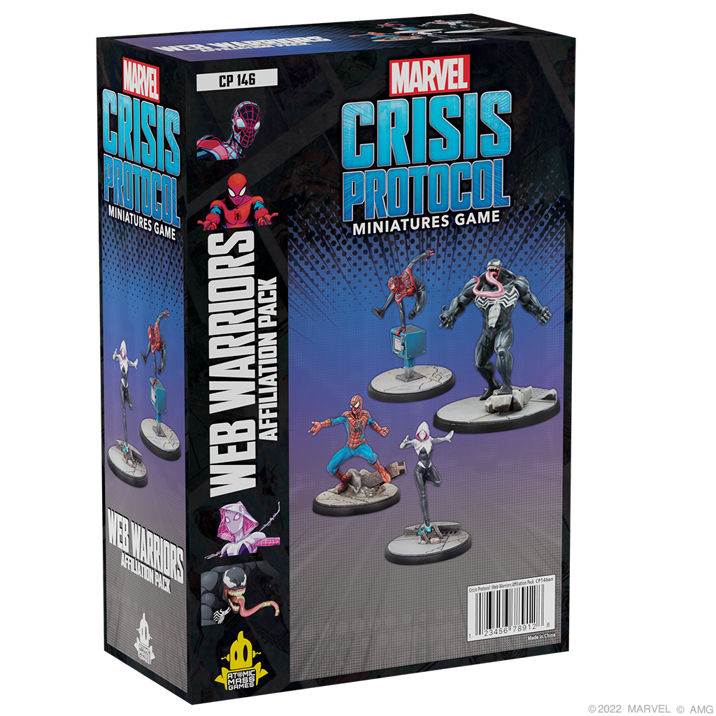 Marvel Crisis Protocol: Web Warriors Affiliation Pack - EN