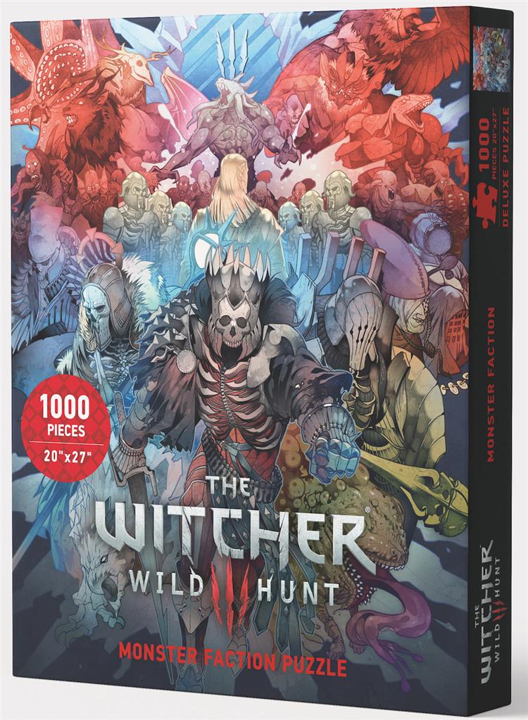 The Witcher 3 - Wild Hunt: Monster Faction Puzzle 1000 pieces