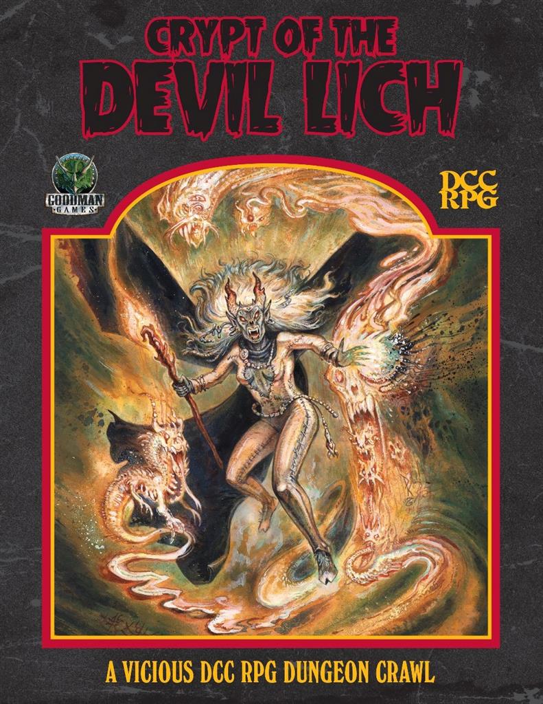 Crypt of the Devil Lich - DCC RPG Edition - EN