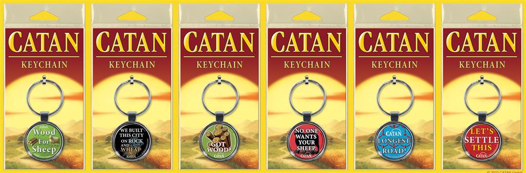 Catan Keychain Assortment