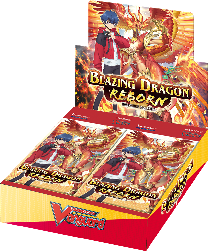 Cardfight!! Vanguard will+Dress - Blazing Dragon Reborn Booster Display (16 Packs) - EN