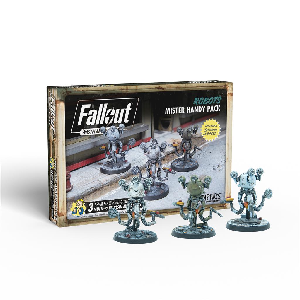 Fallout Wasteland Warfare - Robots: Mr Handy Pack - EN
