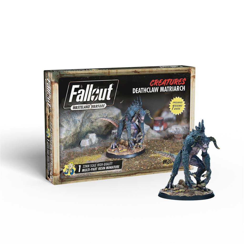 Fallout Wasteland Warfare - Creatures: Deathclaw Matriarch - EN