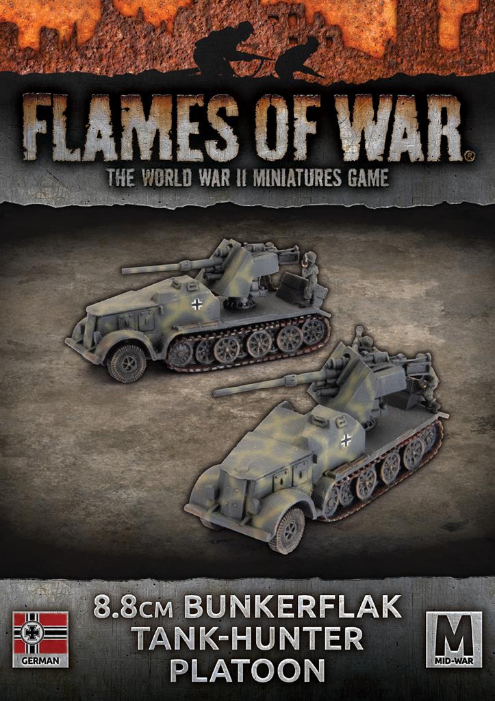Flames Of War: Eastern Front Bunkerflak Tank-Hunter Platoon (x2) - EN
