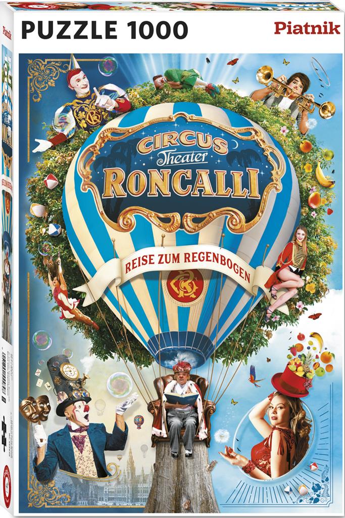 Puzzle: Circus Roncalli - Reise z. Regenbogen (1000 Teile)