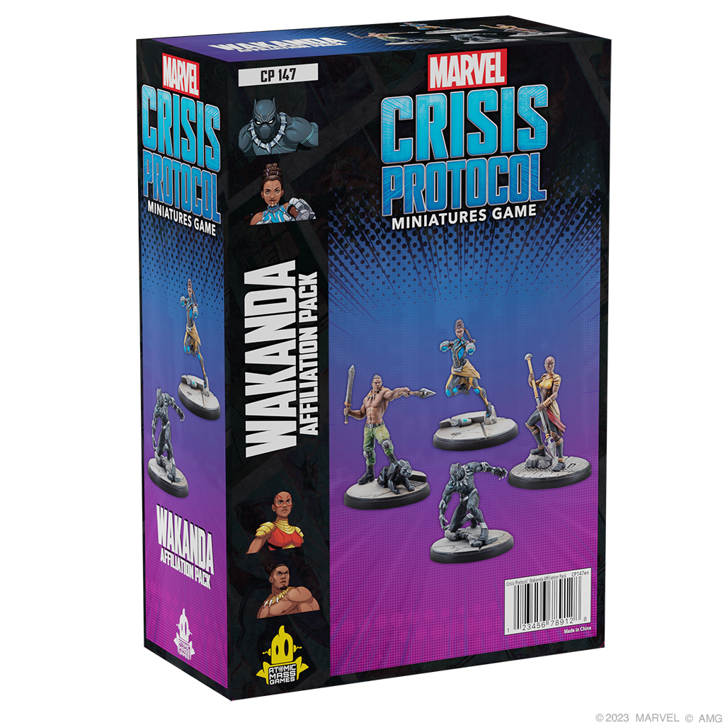 Marvel Crisis Protocol: Wakanda Affiliation Pack - EN