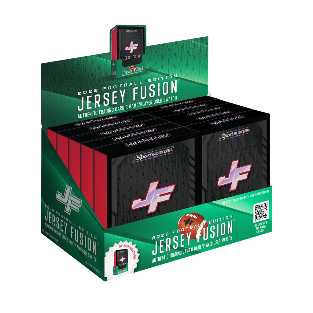 Jersey Fusion - Football 2022 Display (10ct) - EN