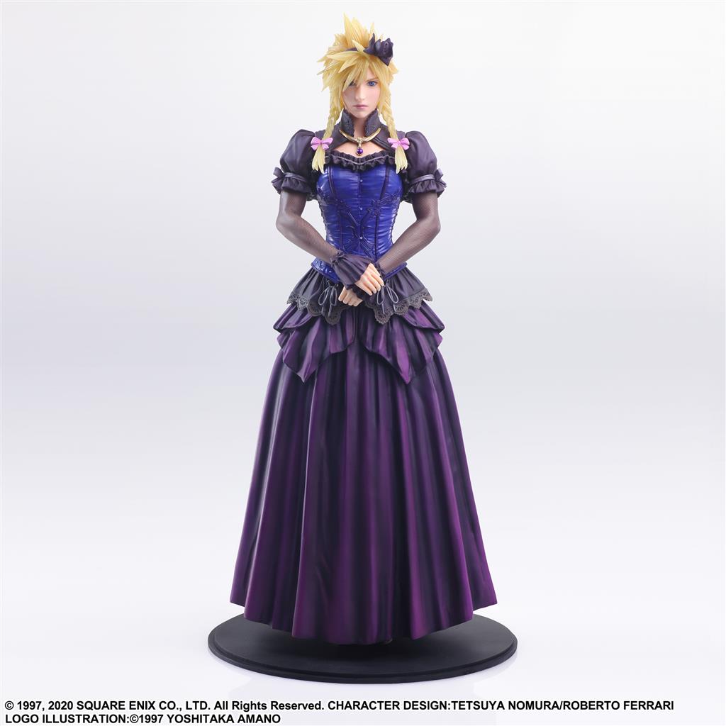 Final Fantasy VII Remake Static Arts - Cloud Strife Dress Ver.