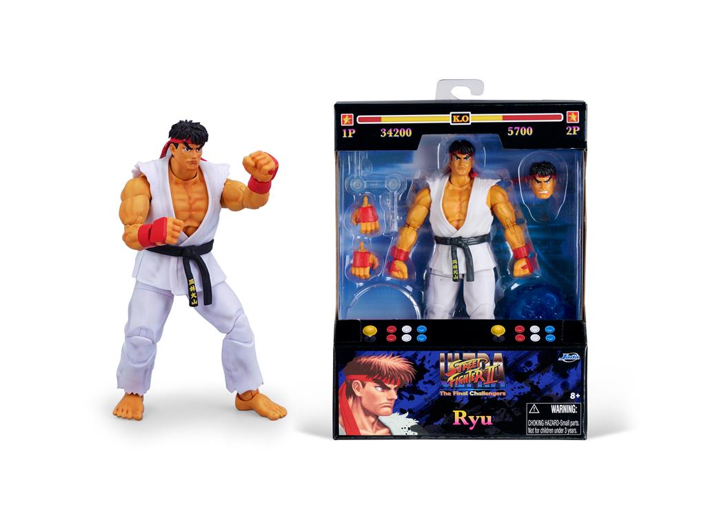 Street Fighter II Ryu 6" Figure