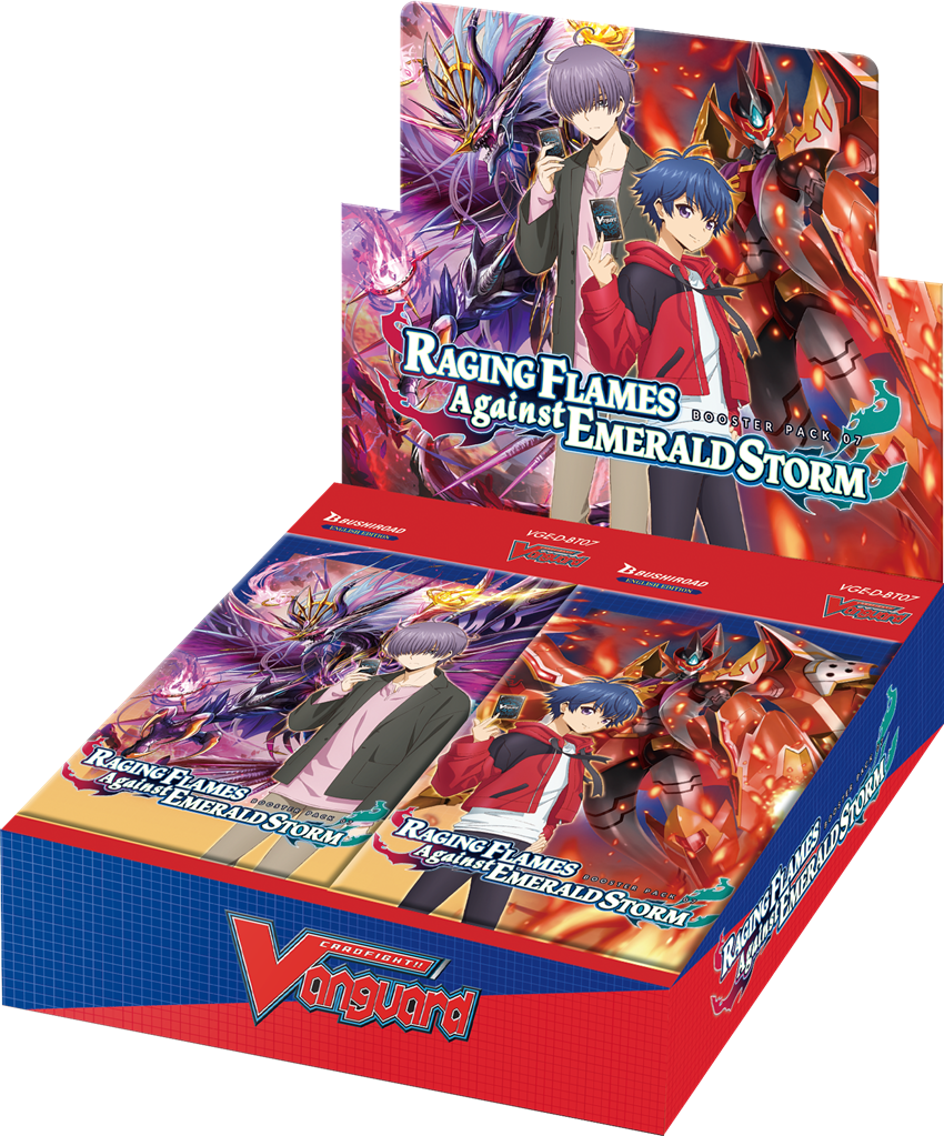 Cardfight!! Vanguard will+Dress - Raging Flames Against Emerald Storm Booster Displ. (16 Packs) - EN