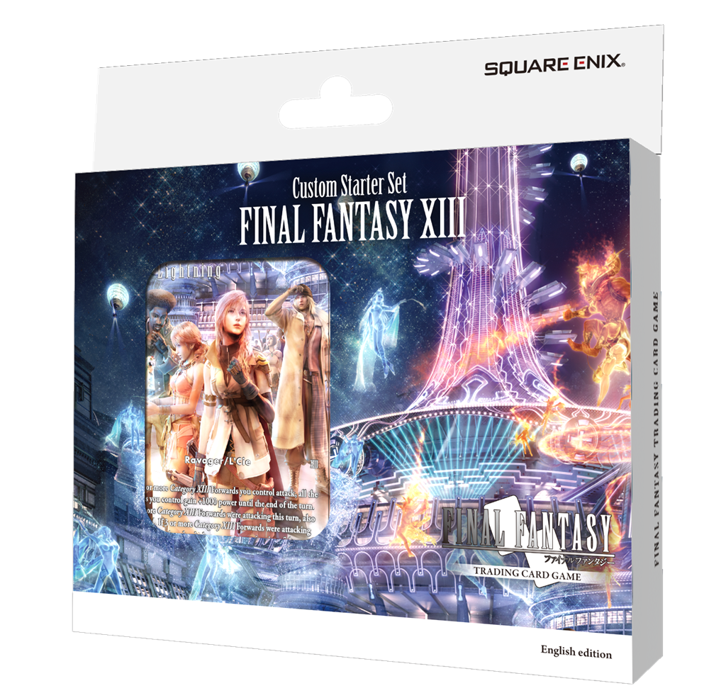 Final Fantasy TCG Custom Starter Set Final Fantasy XIII Display (6 Decks) - EN