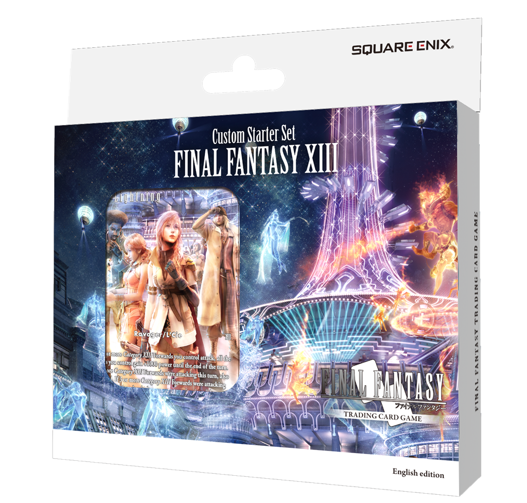 Final Fantasy TCG Custom Starter Set Final Fantasy XIII Display (6 Decks) - DE