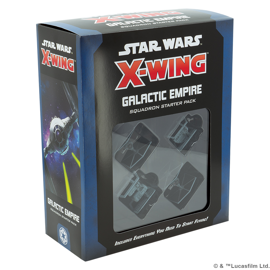 Star Wars X-Wing 2nd Edition Galactic Empire Squadron Starter Pack - EN