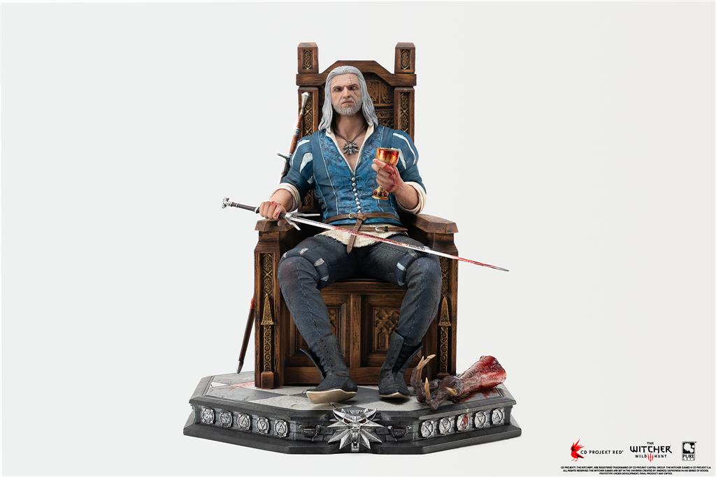 Pure Arts - The Witcher 3: Wild Hunt Geralt 1/6 Scale Statue