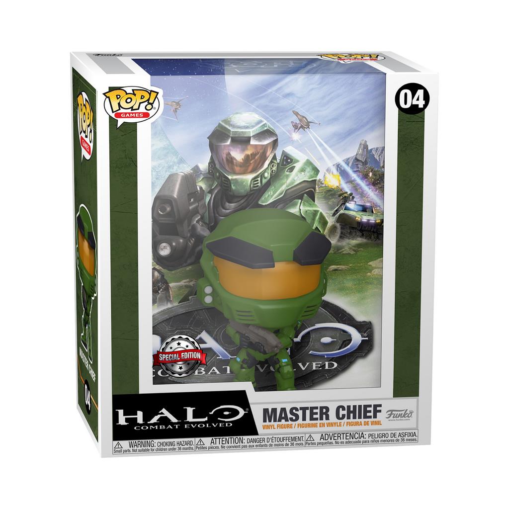 Funko POP! Game Cover: Halo- Master Chief (Exclusive)
