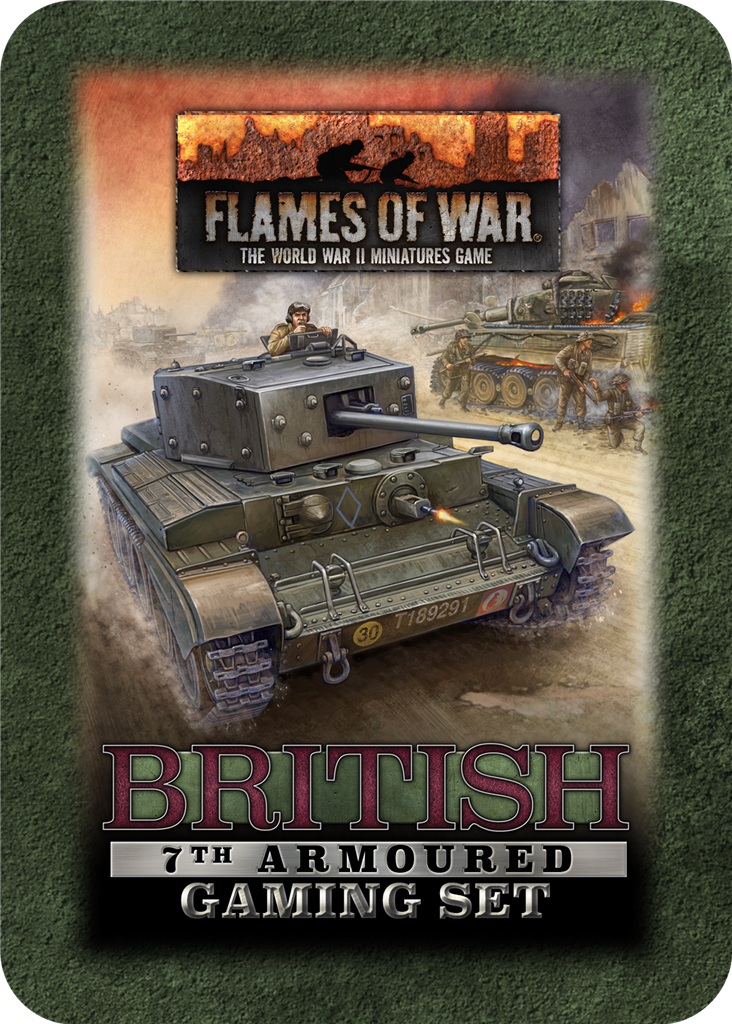 Flames Of War - British 7th Armoured Gaming Set - EN