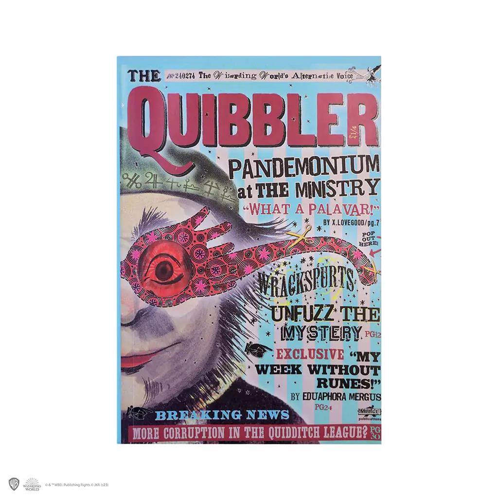 Soft cover notebook - The Quibbler