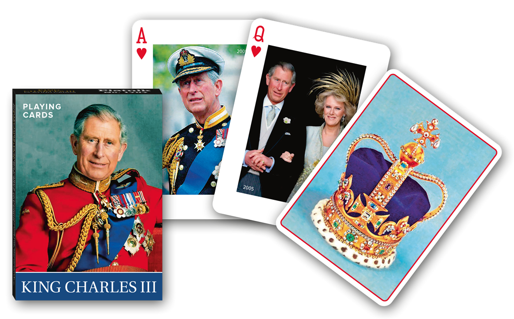 Playing Cards: King Charles III
