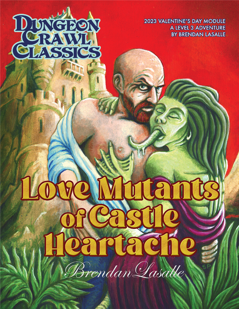 DCC RPG 2023 Valentine's Day Module - Love Mutants of Castle Heartache - EN