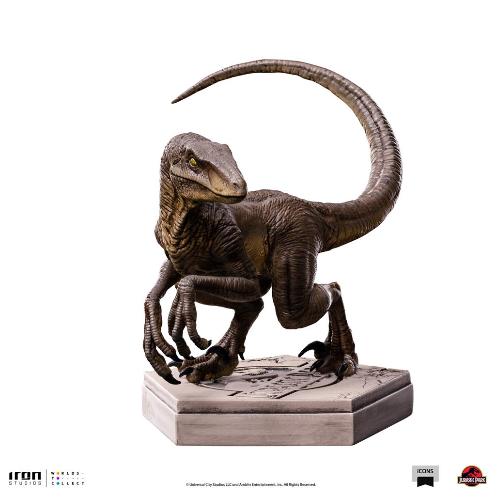 Jurassic Park Icons - Velociraptor C Statue
