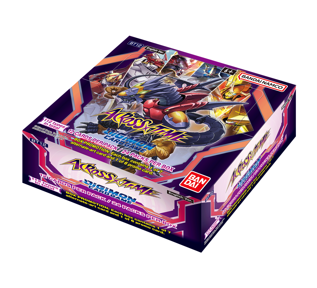 Digimon Card Game - Across Time Booster Display BT12 (24 Packs) - EN