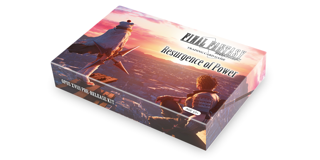 Final Fantasy TCG - Opus XVIII Pre-Release Kit - Resurgence of Power - DE
