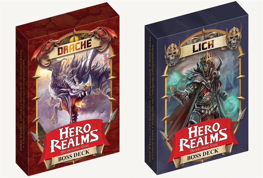 Hero Realms Boss Decks Display (12 Units) - DE