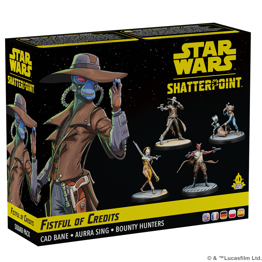 Star Wars: Shatterpoint - Fistful of Credits - Cad Bane Squad Pack - EN/FR/PL/DE/ES
