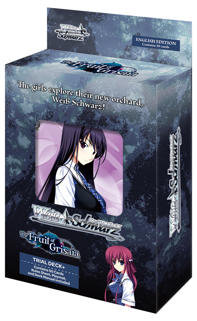 Weiß Schwarz - The Fruit of Grisaia Trial Deck＋ Display (6 Decks) - EN