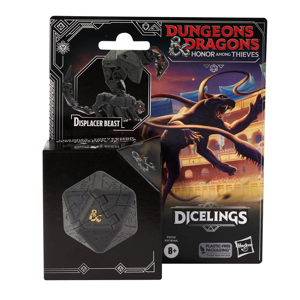 Dungeons & Dragons Honor Among Thieves D&D Dicelings Displacer Beast