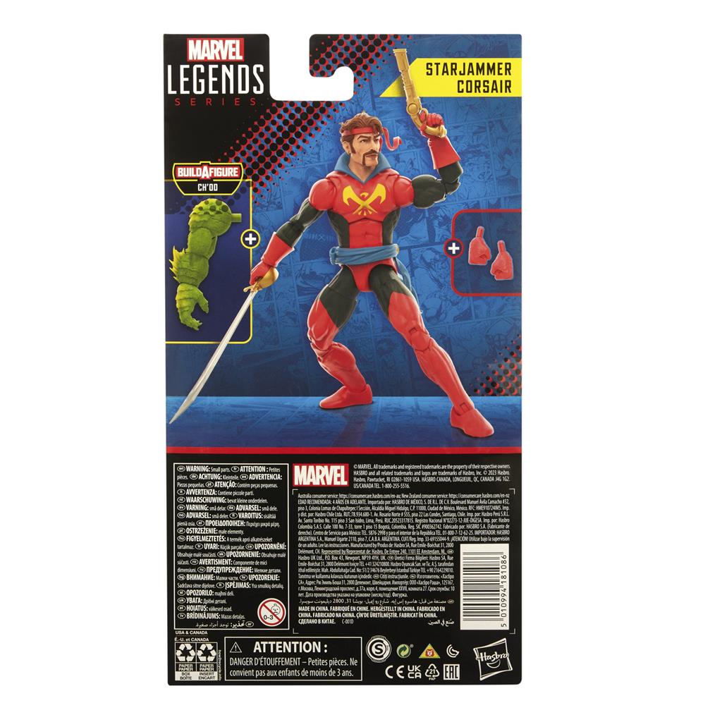 Marvel Legends Series: Starjammer Corsair X-Men Figure