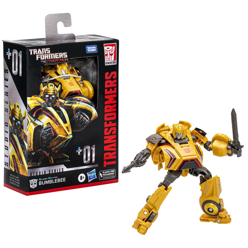 Transformers Studio Series Deluxe 01 Gamer Edition Bumblebee