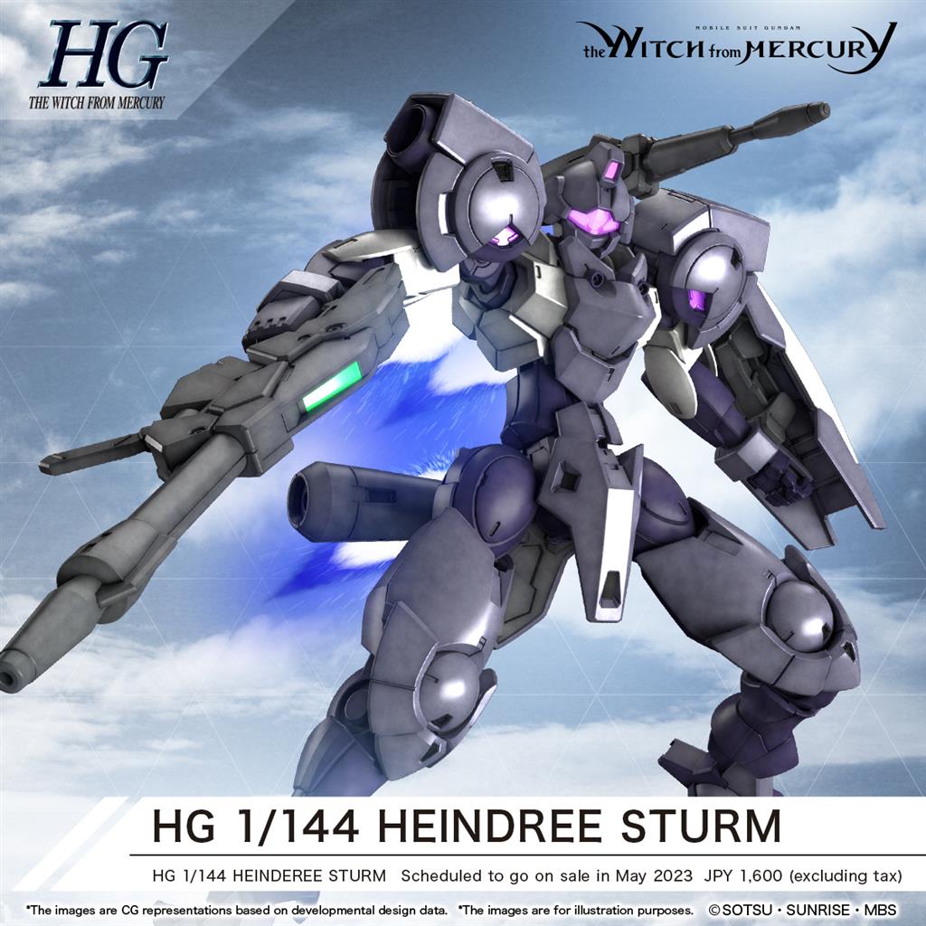 HG 1/144 Heindree Sturm