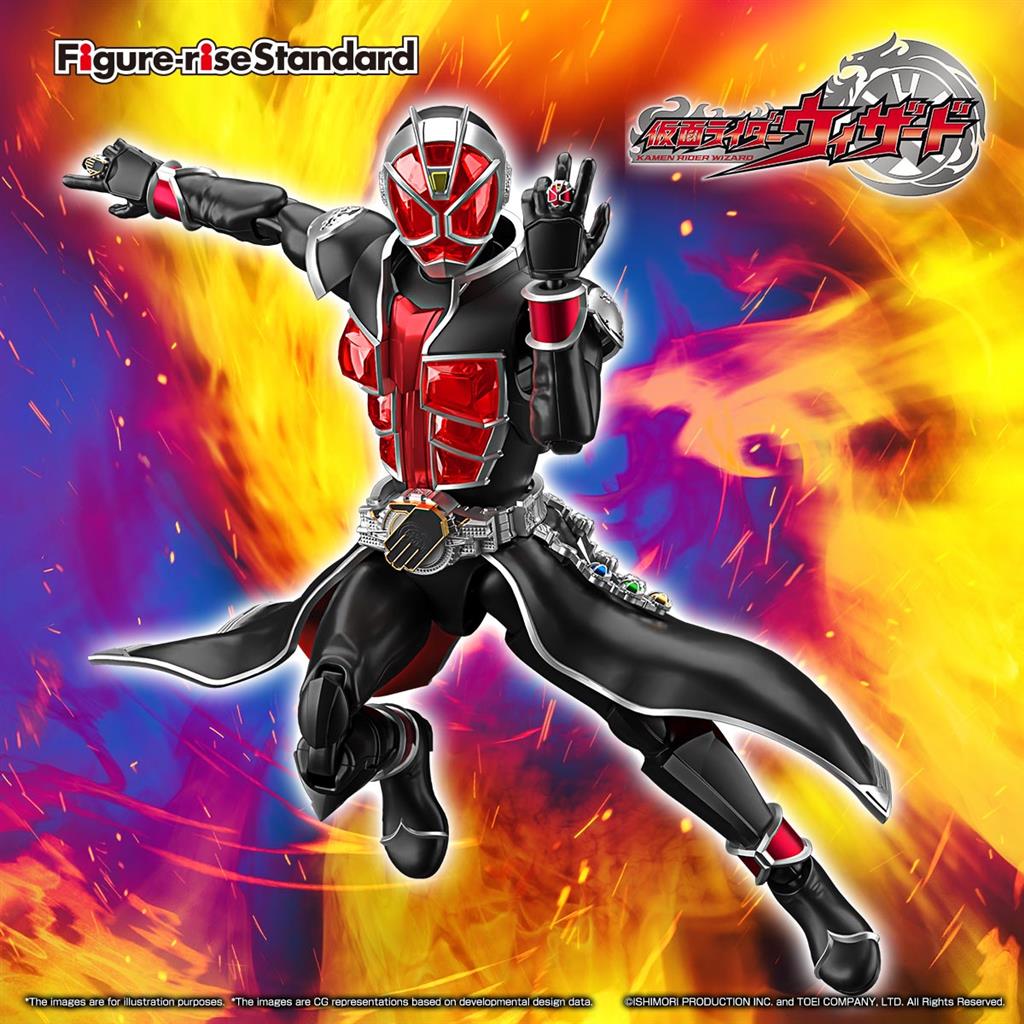 Figure-Rise Standard Kamen Rider Wizard Flame Style