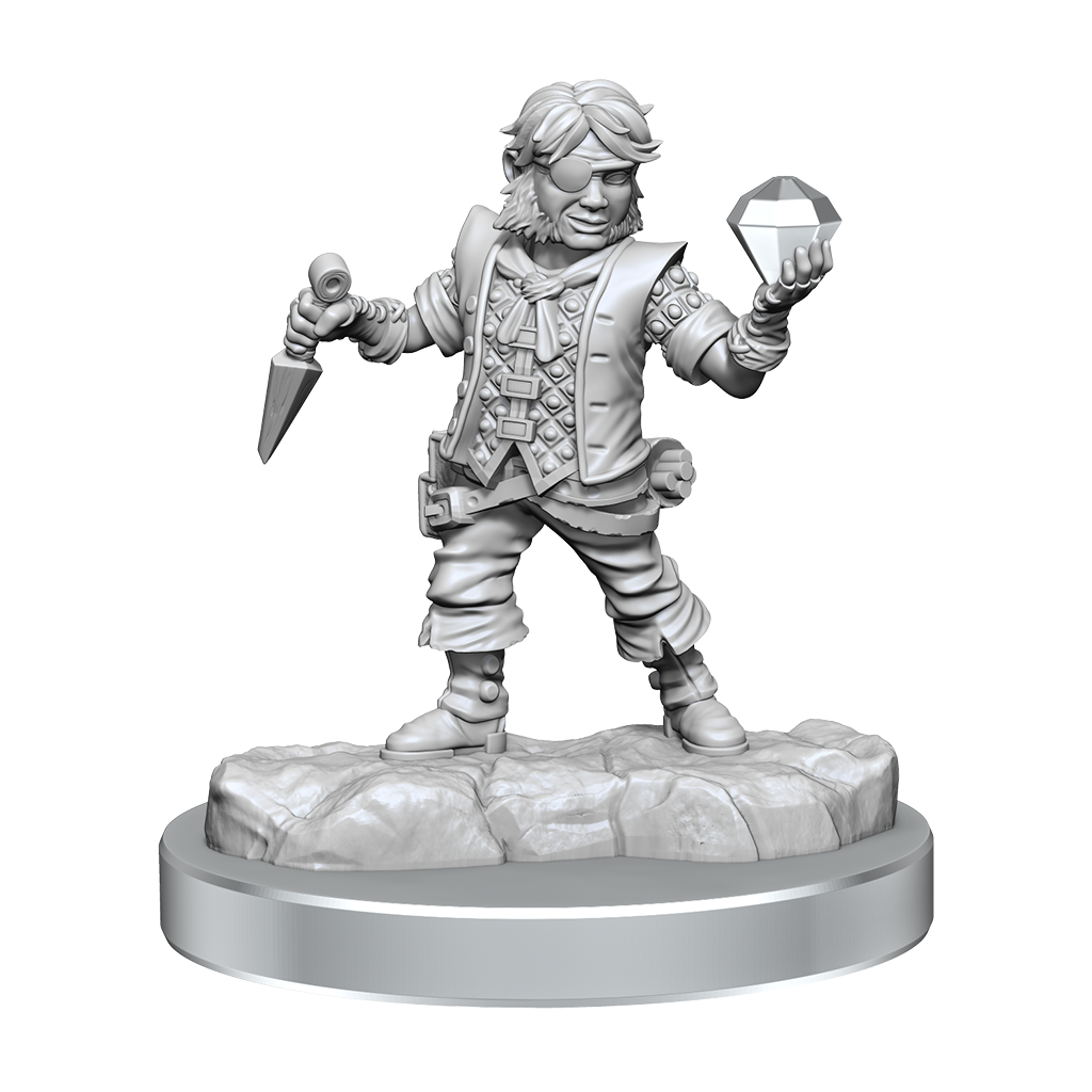 D&D Frameworks: Male Halfling Rogue - EN