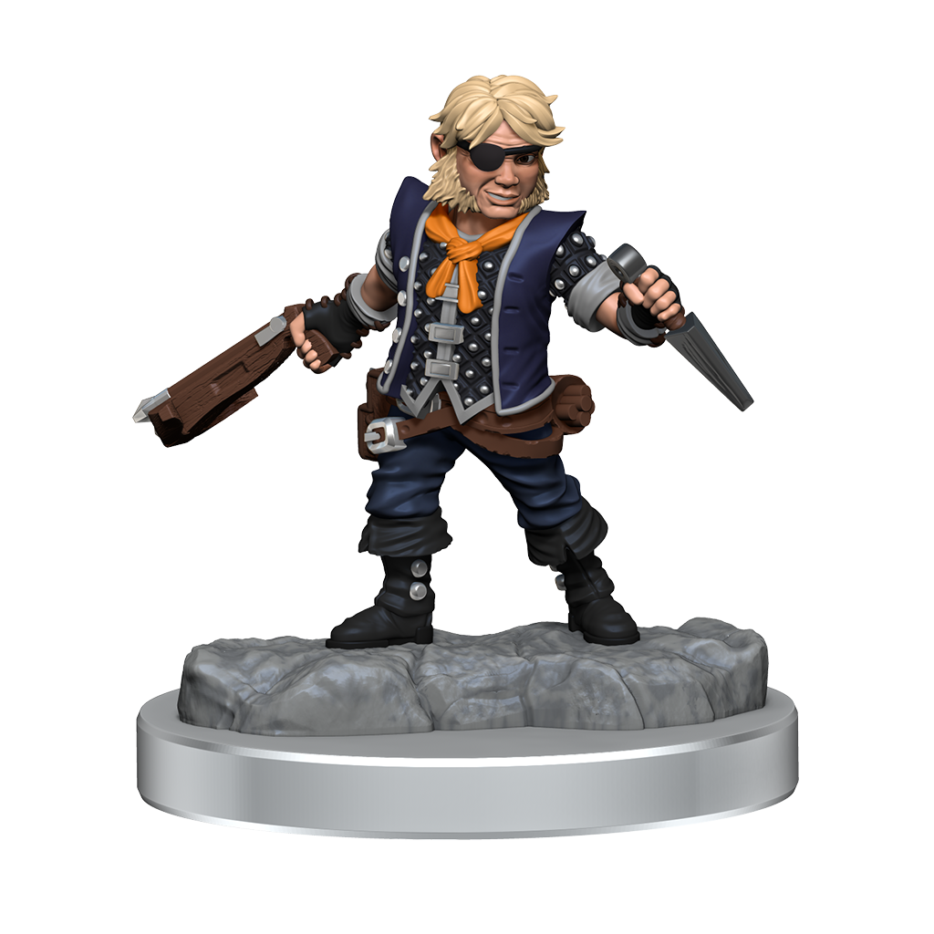 D&D Frameworks: Male Halfling Rogue - EN