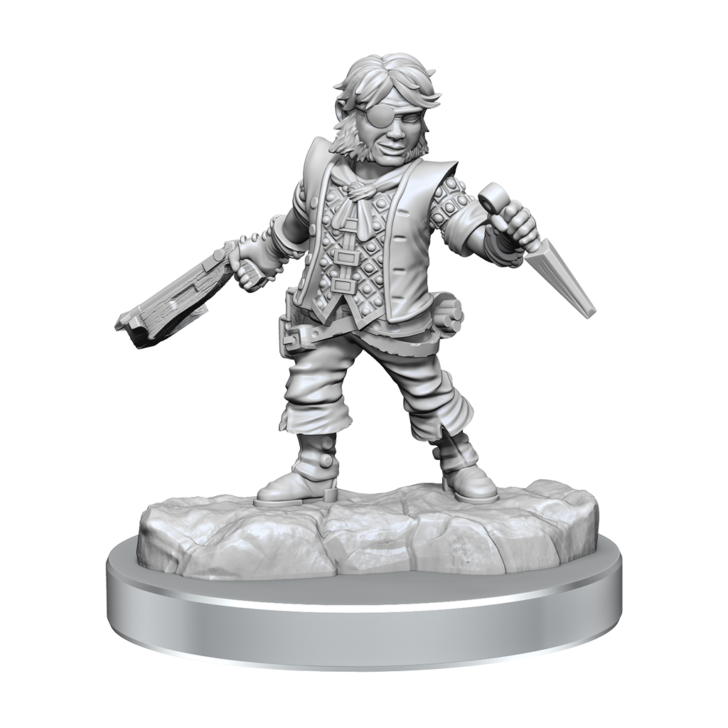 D&D Frameworks: Male Halfling Rogue - EN